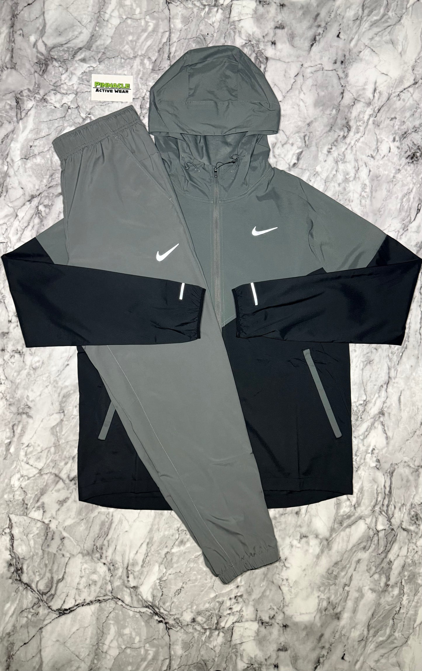 Nike Windrunner Tracksuit “Black & Grey”