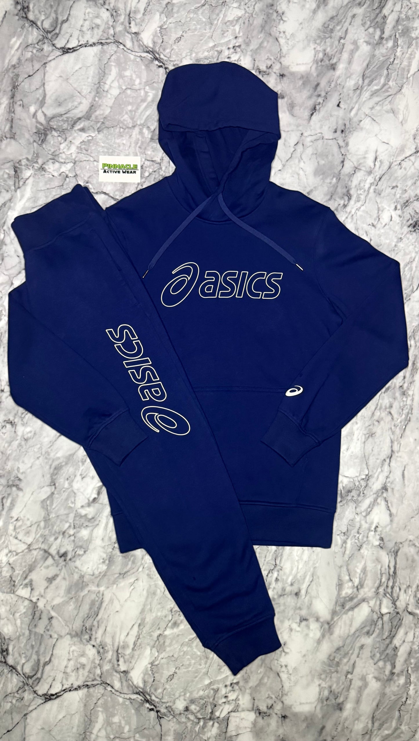 ASICS fleece tracksuit “Navy”