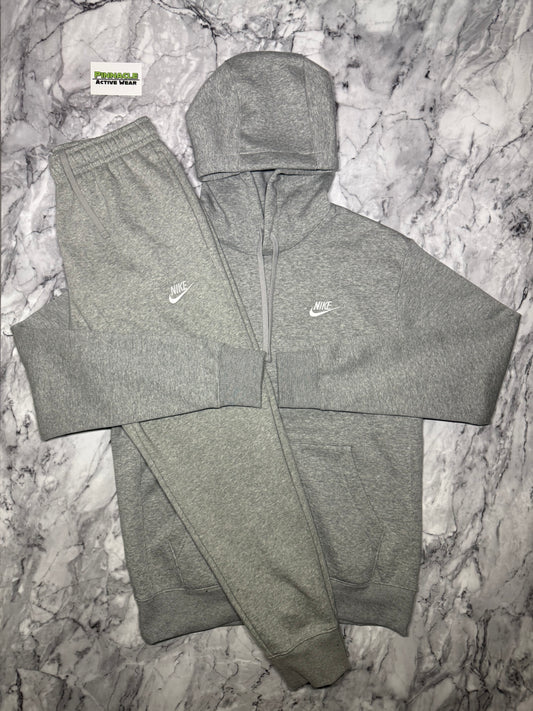 Nike Fleece Tracksuit “Grey”