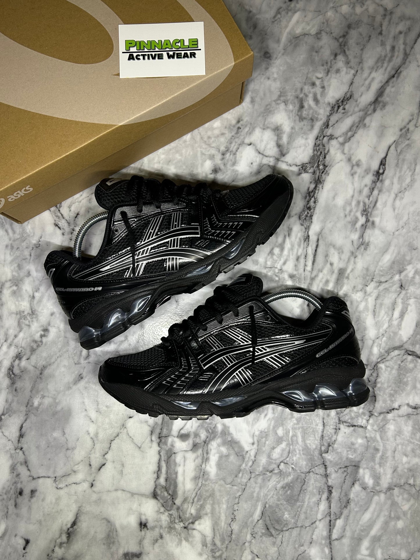 ASICS Gel Kayano 14 “Black / Pure Silver”